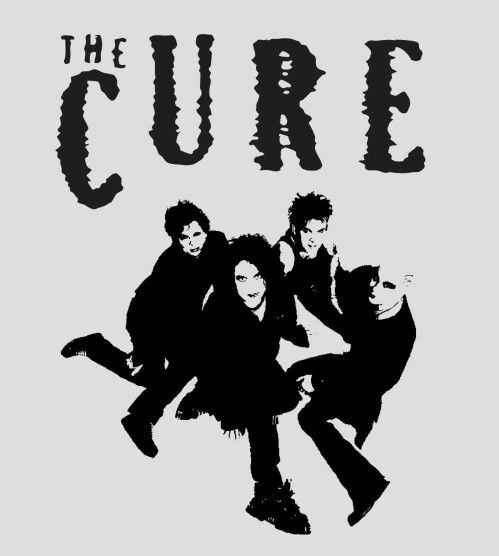 The Cure Logo and Band Picture