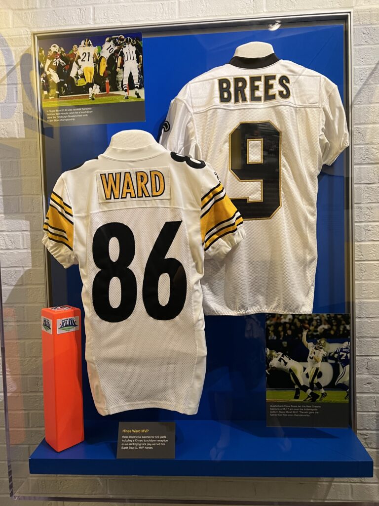 Football Jerseys at Football Hall of Fame