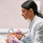 Doctor Giving a Woman Facial Injections