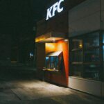 Kfc Drive Through at Night