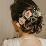 Back View of Woman with Updo