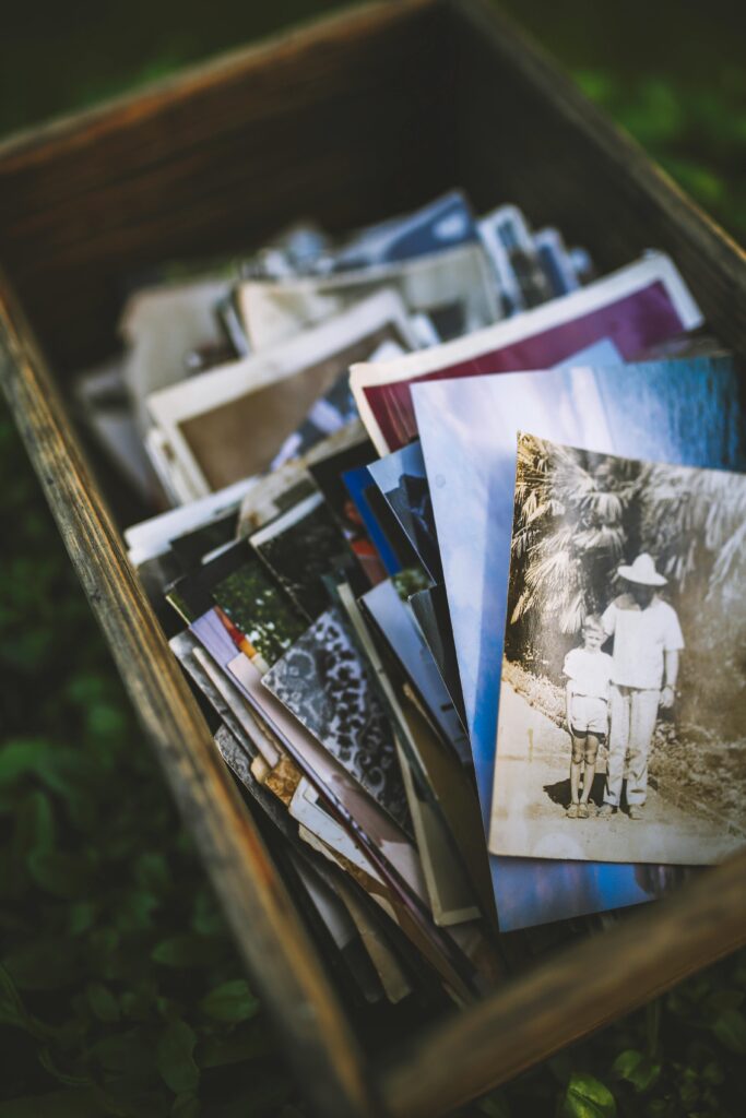 Photos in a Drawer