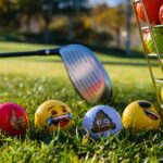 Golf Balls with Emojis