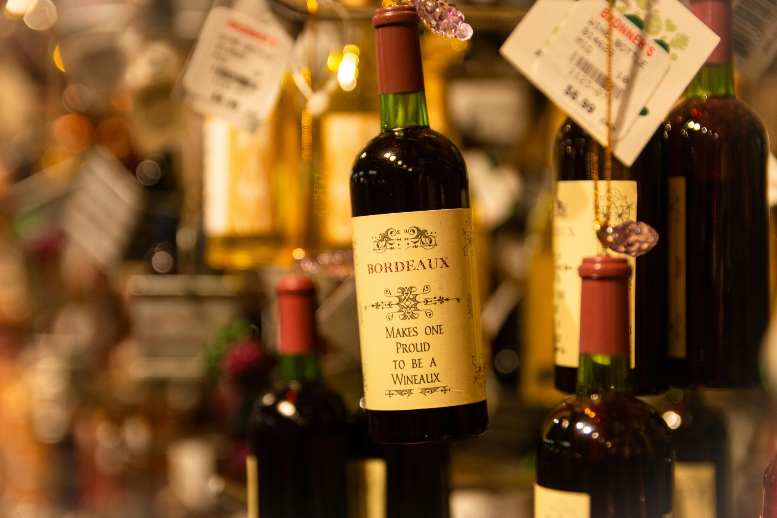 Bottle of Bordeaux