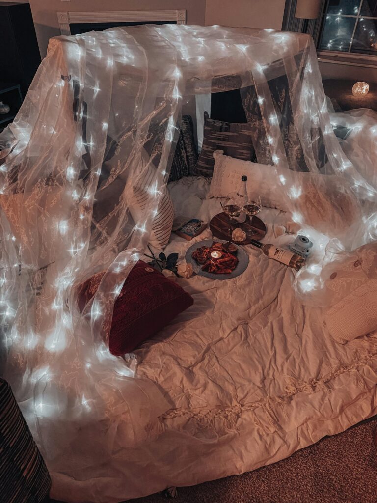 Bed with Lights