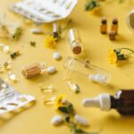 Herbs and Supplements on a Table