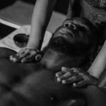 Man Receiving a Massage