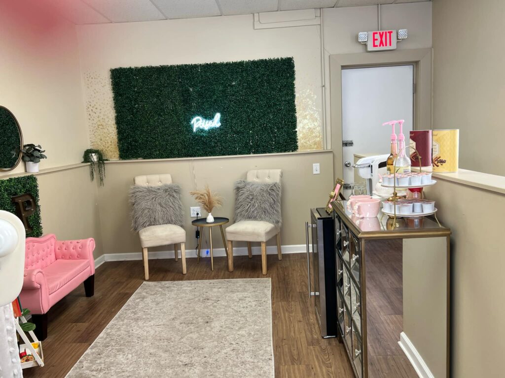 Princess Party Area of Poised Nail Spa