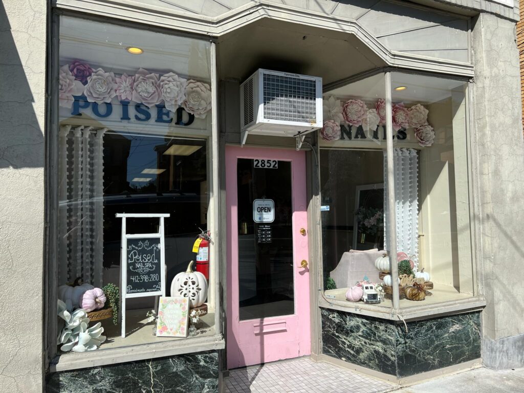 Outside of Poised Nail Spa