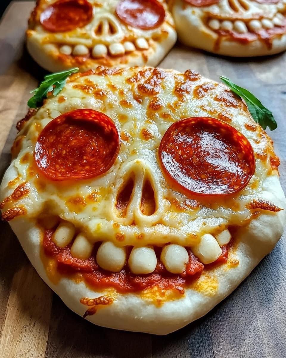 Skull-Shaped Pizza Recipe at Home: A Spooky & Delicious Halloween Treat