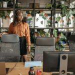 Mental Health at Work Woman at Desk