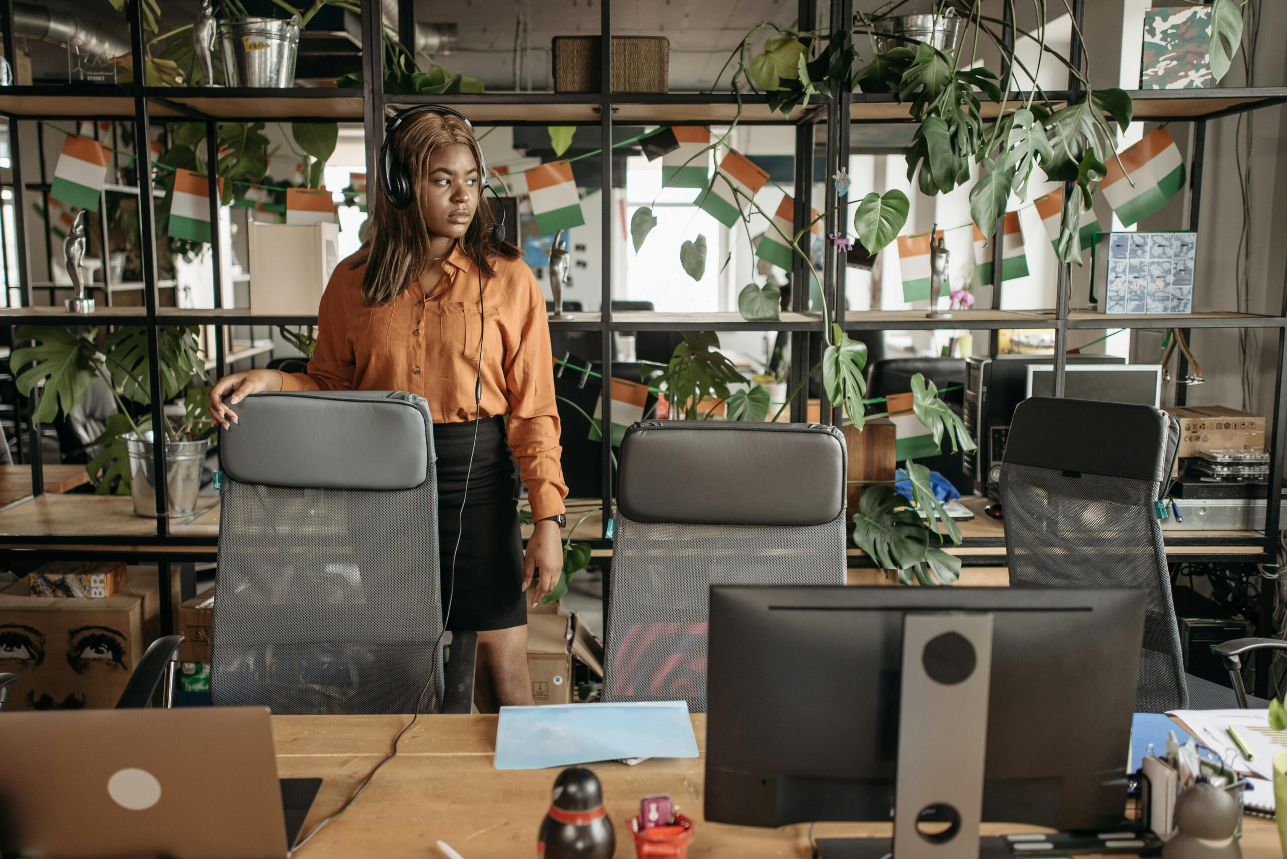 Mental Health at Work Woman at Desk