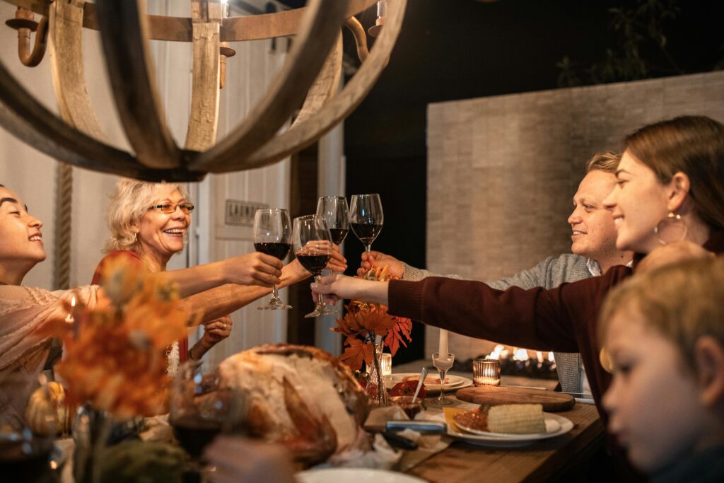 Thanksgiving Glow up with Family Table Conversations