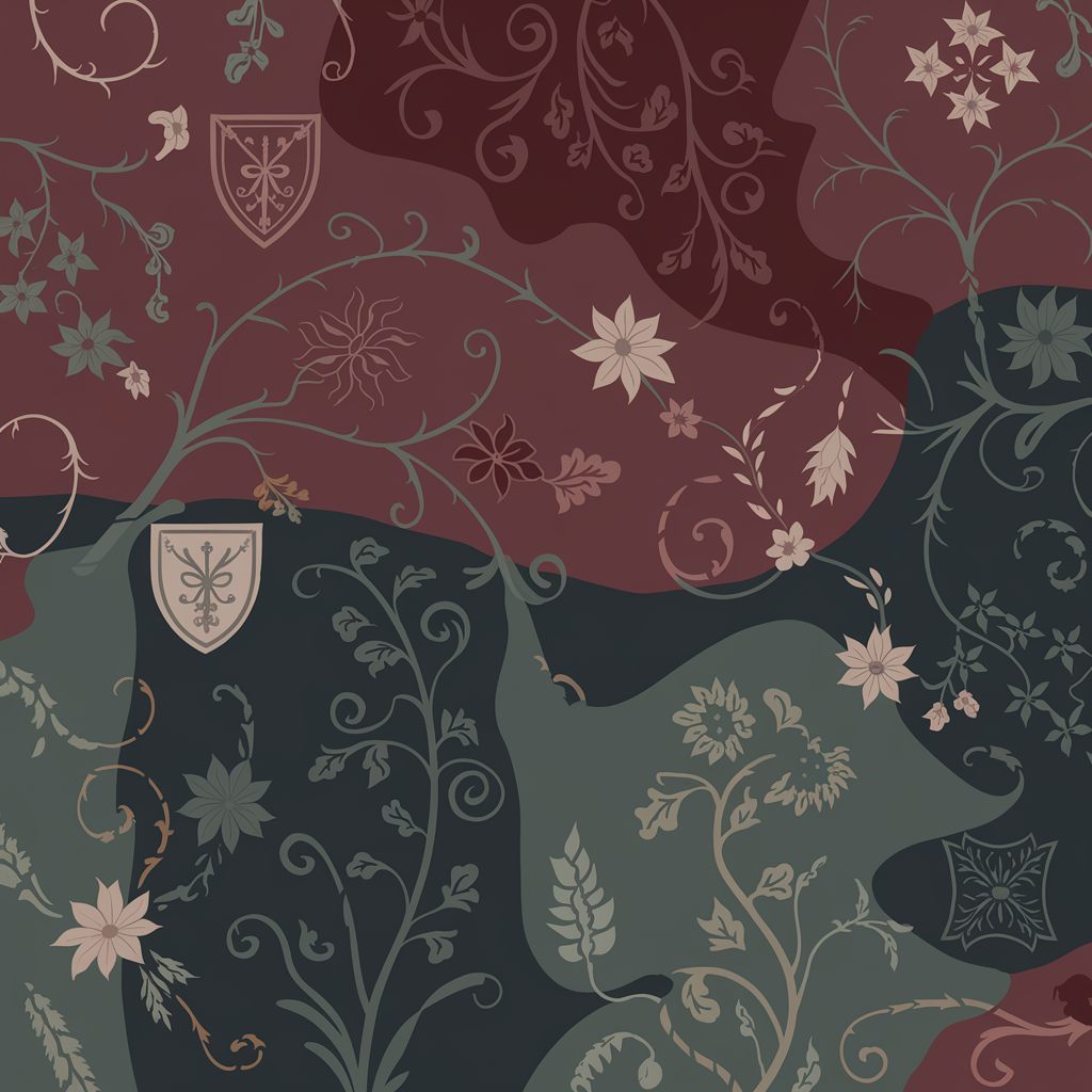 a Medieval Background Pattern for Voguegenics