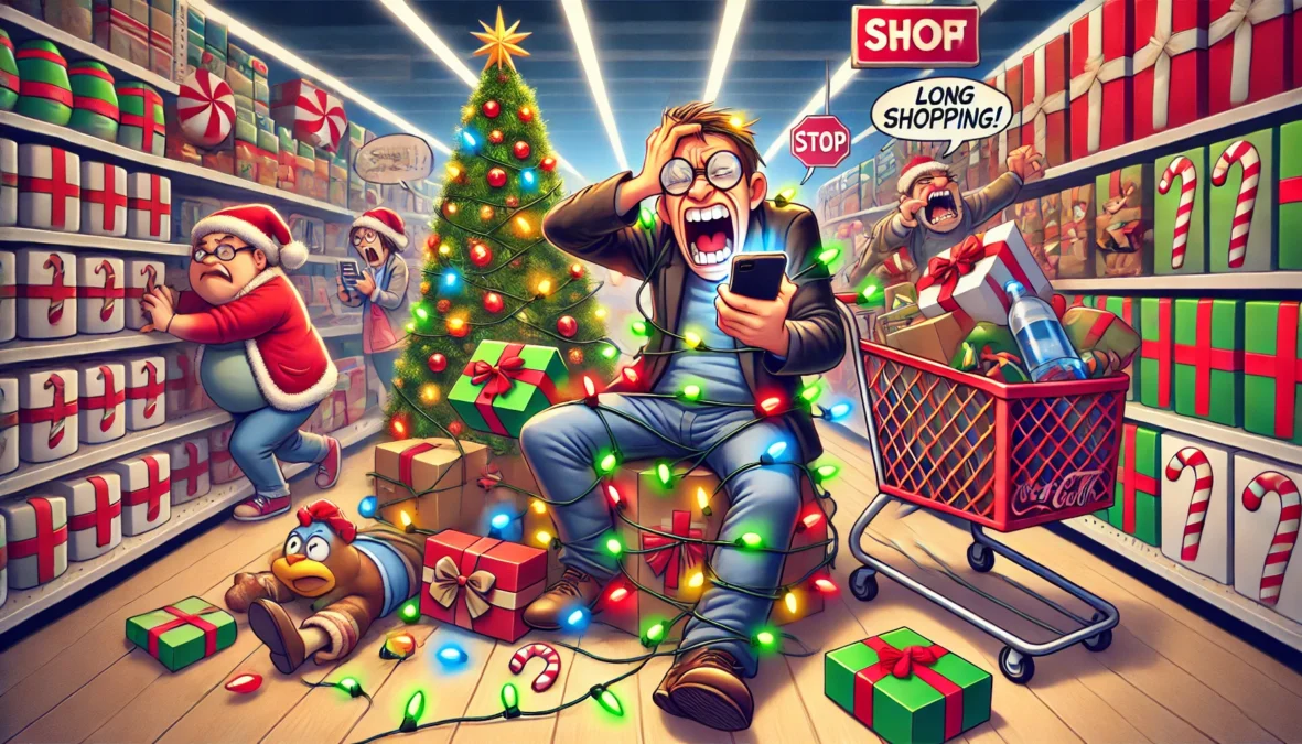 Christmas Shopping Nostalgia Then vs. Now