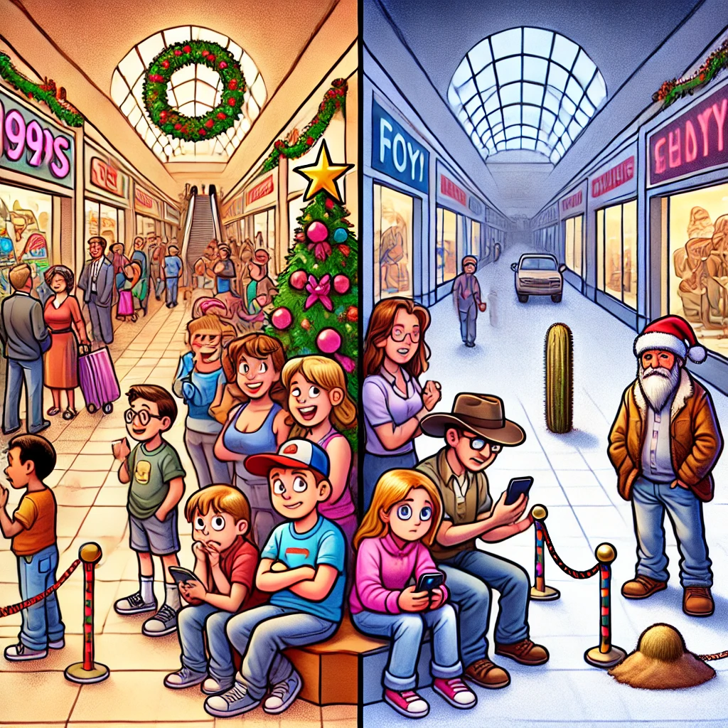 Christmas Shopping Nostalgia Kids Need to Know