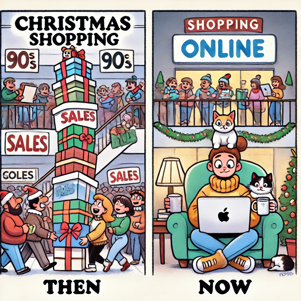 Christmas Shopping Nostalgia I Miss Old Times