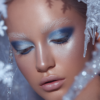 Master Icy Eyeshadow Your Winter Makeup Guide