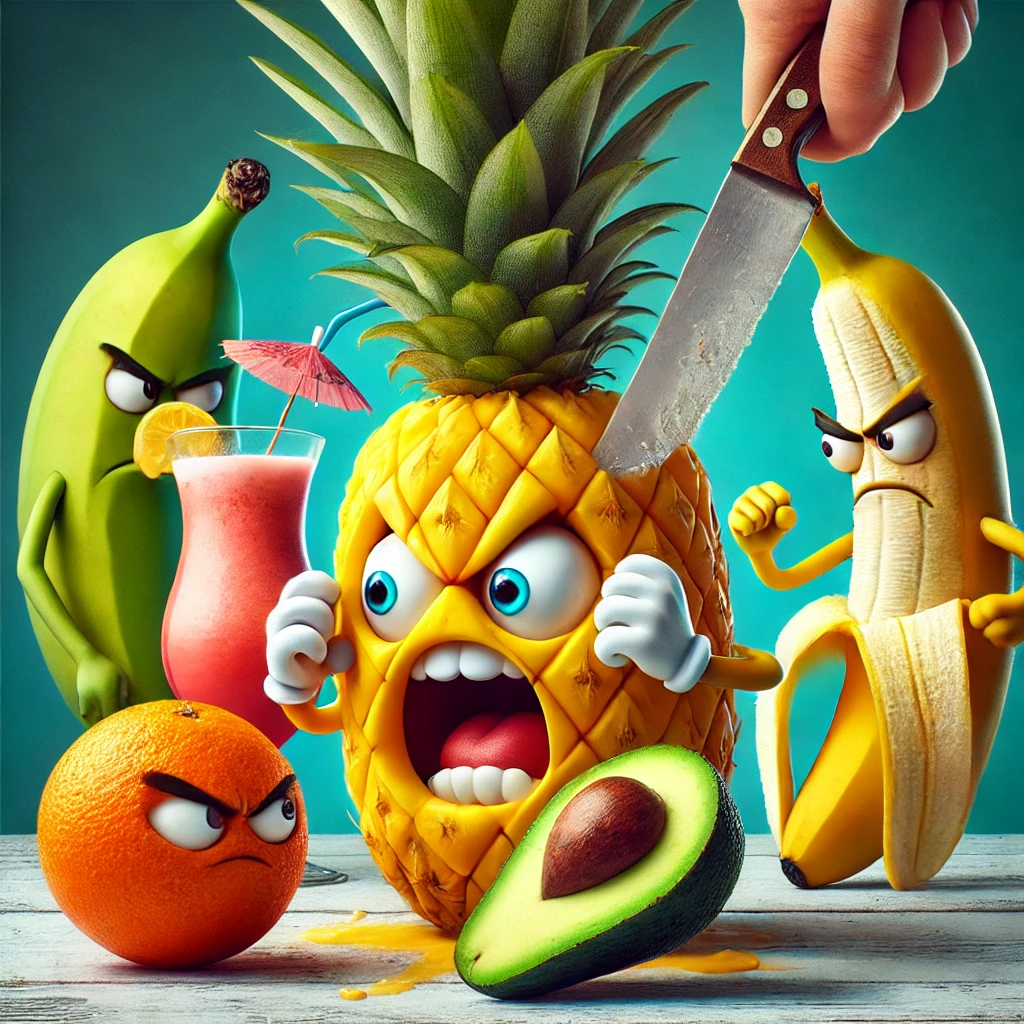 the Pineapple May Wear the Crown but We Still Hold the Knife