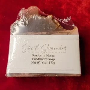Raspberry Mocha Handcrafted Soap Voguegenics